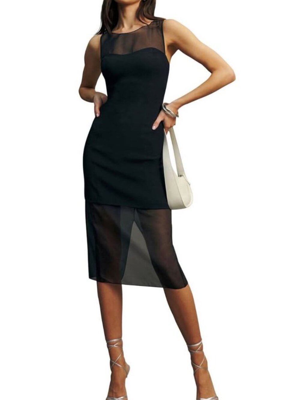 Reformation Eydie Midi in Black
